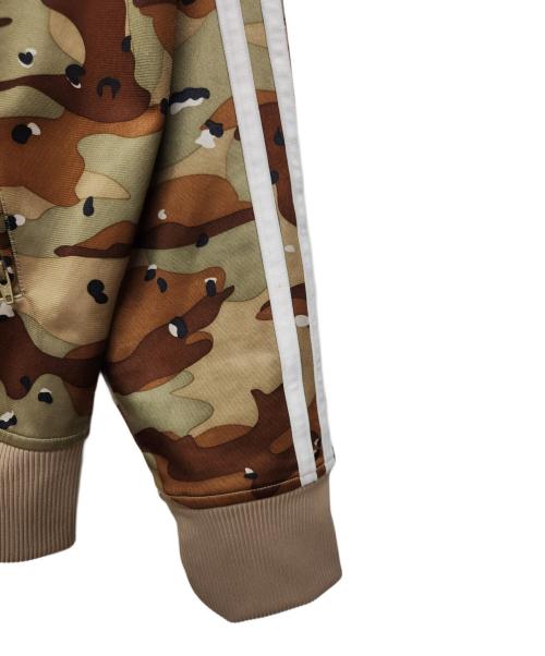 adidas Originals（アディダスオリジナル）adidas originals (アディダスオリジナル) トラックジャケット グリーン×ブラウン サイズ:Mの古着・服飾アイテム