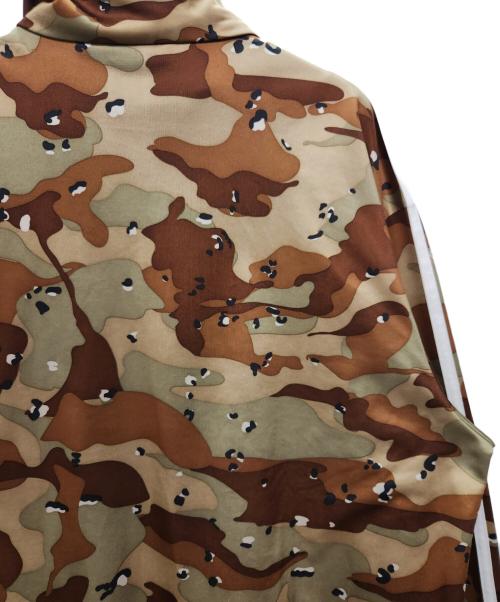 adidas Originals（アディダスオリジナル）adidas originals (アディダスオリジナル) トラックジャケット グリーン×ブラウン サイズ:Mの古着・服飾アイテム