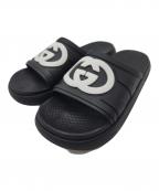 GUCCIグッチ）の古着「シャワーサンダル」｜ブラック