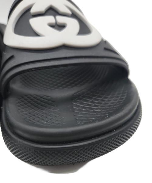 GUCCI（グッチ）GUCCI (グッチ) シャワーサンダル ブラック サイズ:26cmの古着・服飾アイテム