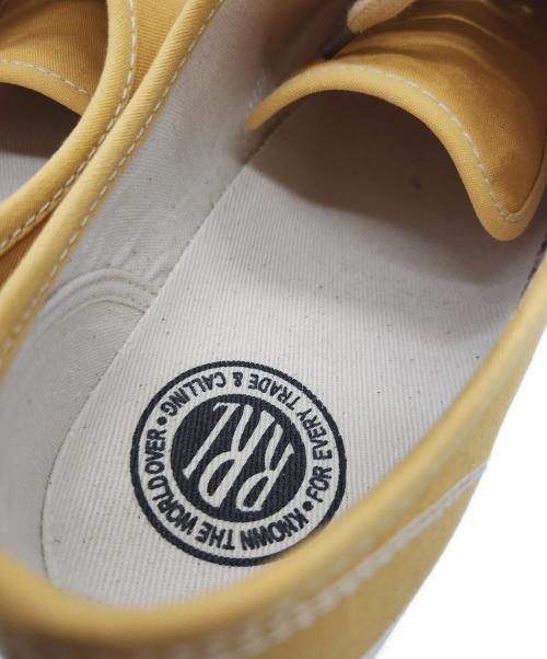RRL（ダブルアールエル）RRL (ダブルアールエル) ローカットスニーカー　NEW NORFOLK イエロー サイズ:28の古着・服飾アイテム