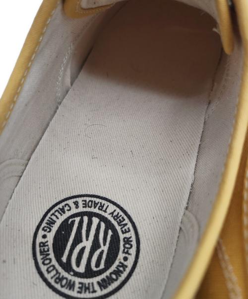 RRL（ダブルアールエル）RRL (ダブルアールエル) ローカットスニーカー　NEW NORFOLK イエロー サイズ:28の古着・服飾アイテム