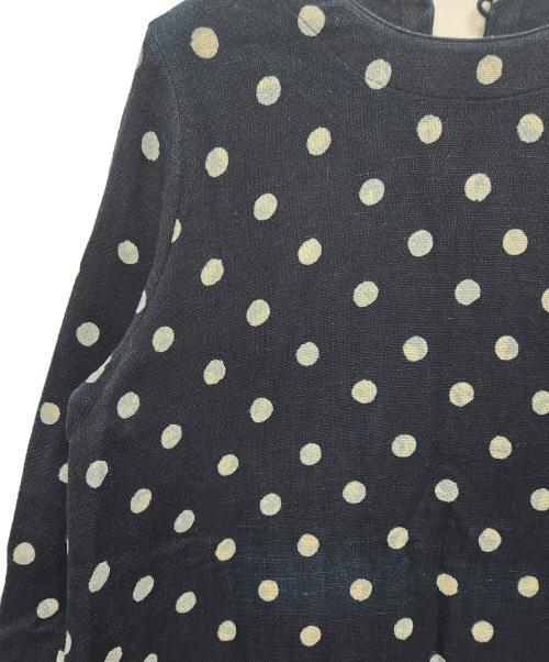 45rpm（45アールピーエム）45rpm (45アールピーエム) 長袖ワンピース ブルー サイズ:2の古着・服飾アイテム