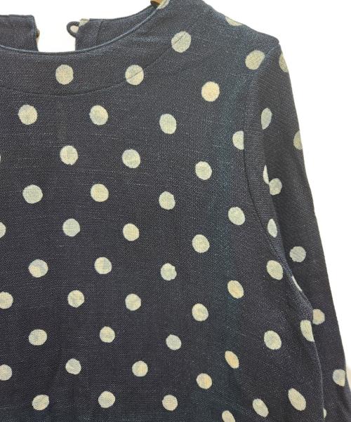 45rpm（45アールピーエム）45rpm (45アールピーエム) 長袖ワンピース ブルー サイズ:2の古着・服飾アイテム