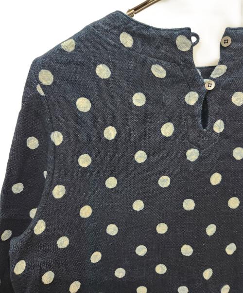 45rpm（45アールピーエム）45rpm (45アールピーエム) 長袖ワンピース ブルー サイズ:2の古着・服飾アイテム