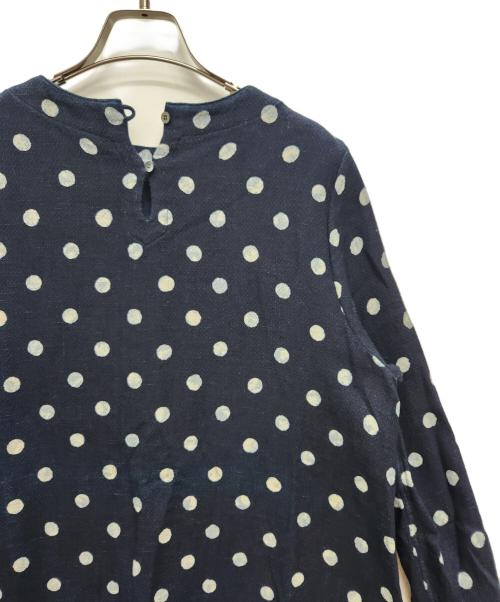 45rpm（45アールピーエム）45rpm (45アールピーエム) 長袖ワンピース ブルー サイズ:2の古着・服飾アイテム