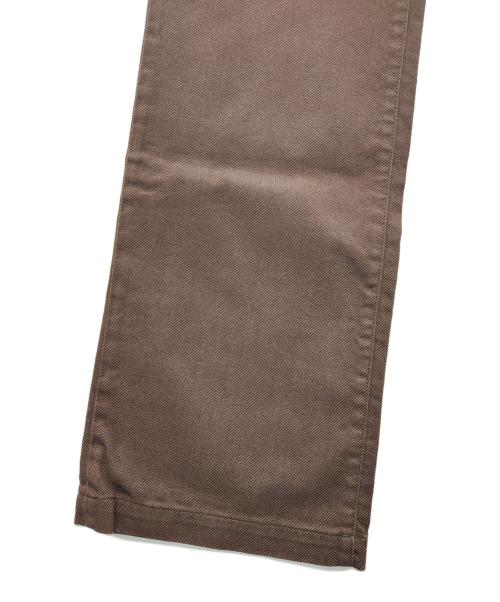 45rpm（45アールピーエム）45rpm (45アールピーエム) ワークパンツ ブラウン サイズ:3の古着・服飾アイテム