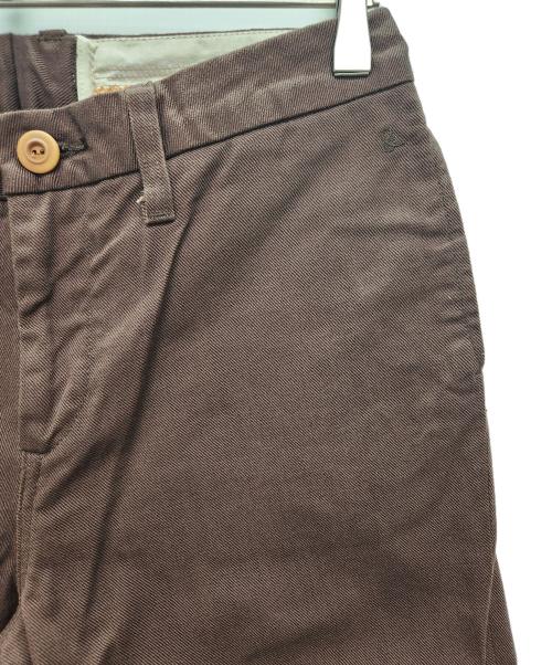 45rpm（45アールピーエム）45rpm (45アールピーエム) ワークパンツ ブラウン サイズ:3の古着・服飾アイテム