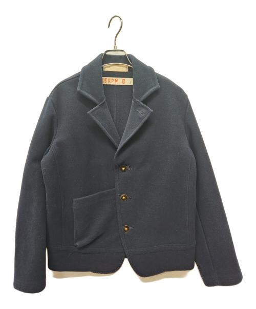 45rpm（45アールピーエム）45rpm (45アールピーエム) 3B ウールジャケット ネイビー サイズ:2の古着・服飾アイテム