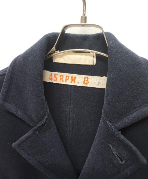 45rpm（45アールピーエム）45rpm (45アールピーエム) 3B ウールジャケット ネイビー サイズ:2の古着・服飾アイテム