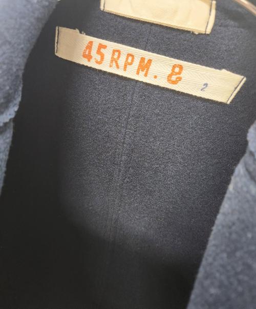 45rpm（45アールピーエム）45rpm (45アールピーエム) 3B ウールジャケット ネイビー サイズ:2の古着・服飾アイテム