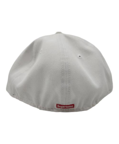 SUPREME（シュプリーム）Supreme (シュプリーム) New Era (ニューエラ) キャップ ホワイト×グリーンの古着・服飾アイテム