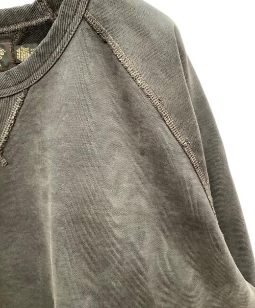 RRL（ダブルアールエル）RRL (ダブルアールエル) フレンチ テリー クルーネックスウェット ブラック サイズ:XXLの古着・服飾アイテム