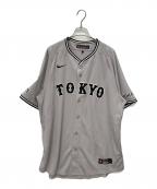 読売ジャイアンツヨミウリジャイアンツ）の古着「ベースボールシャツ」｜グレー