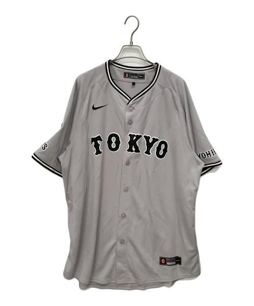 読売ジャイアンツ（ヨミウリジャイアンツ）読売ジャイアンツ (ヨミウリジャイアンツ) ベースボールシャツ グレー サイズ:XLの古着・服飾アイテム
