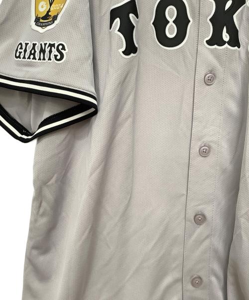 読売ジャイアンツ（ヨミウリジャイアンツ）読売ジャイアンツ (ヨミウリジャイアンツ) ベースボールシャツ グレー サイズ:XLの古着・服飾アイテム