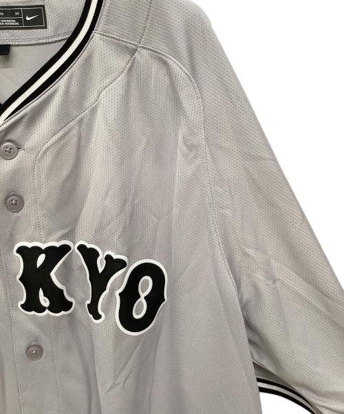 読売ジャイアンツ（ヨミウリジャイアンツ）読売ジャイアンツ (ヨミウリジャイアンツ) ベースボールシャツ グレー サイズ:XLの古着・服飾アイテム