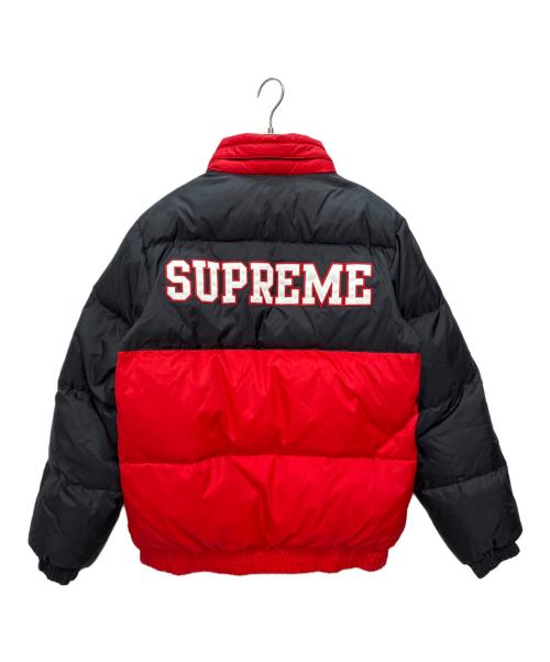SUPREME（シュプリーム）Supreme (シュプリーム) 14AW Reversible Puffy Jacket ブラック×レッド サイズ:Mの古着・服飾アイテム