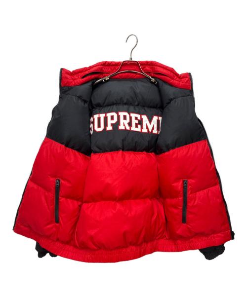 SUPREME（シュプリーム）Supreme (シュプリーム) 14AW Reversible Puffy Jacket ブラック×レッド サイズ:Mの古着・服飾アイテム
