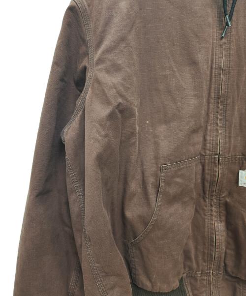 CarHartt（カーハート）CarHartt (カーハート) リップストップ アクティブジャケット ブラウン サイズ:2XLの古着・服飾アイテム