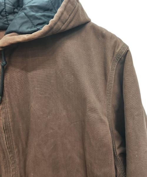 CarHartt（カーハート）CarHartt (カーハート) リップストップ アクティブジャケット ブラウン サイズ:2XLの古着・服飾アイテム