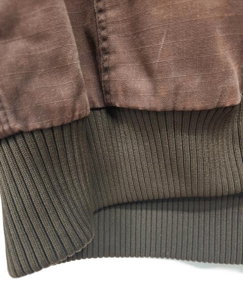 CarHartt（カーハート）CarHartt (カーハート) リップストップ アクティブジャケット ブラウン サイズ:2XLの古着・服飾アイテム