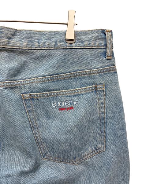 SUPREME（シュプリーム）Supreme (シュプリーム) baggy jean ブルー サイズ:34の古着・服飾アイテム