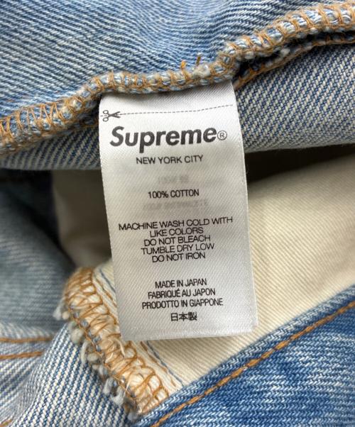 SUPREME（シュプリーム）Supreme (シュプリーム) baggy jean ブルー サイズ:34の古着・服飾アイテム