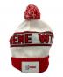 Supreme（シュプリーム）の古着「ニット帽」｜レッド×ホワイト