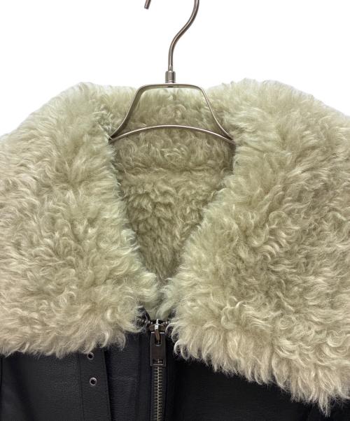 moussy（マウジー）moussy (マウジー) AGED AVIATOR ジャケット ブラック×ブラウン サイズ:FREEの古着・服飾アイテム