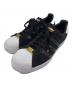 adidas originals（アディダスオリジナル）の古着「SUPER STAR CORE BLACK/CORE BLACK/GOLD METALLIC」｜ブラック×ホワイト