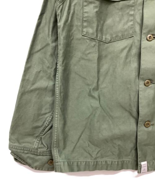 DESCENDANT（ディセンダント）DESCENDANT (ディセンダント) ユーティリティシャツジャケット オリーブ サイズ:3の古着・服飾アイテム