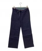 45rpm45アールピーエム）の古着「ワイドパンツ」｜インディゴ