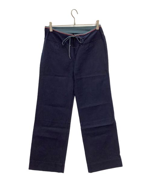 45rpm（45アールピーエム）45rpm (45アールピーエム) ワイドパンツ インディゴ サイズ:3の古着・服飾アイテム