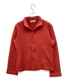 45rpm（45アールピーエム）の古着「ニットジャケット」｜レッド