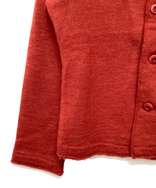 45rpm（45アールピーエム）45rpm (45アールピーエム) ニットジャケット レッド サイズ:2の古着・服飾アイテム