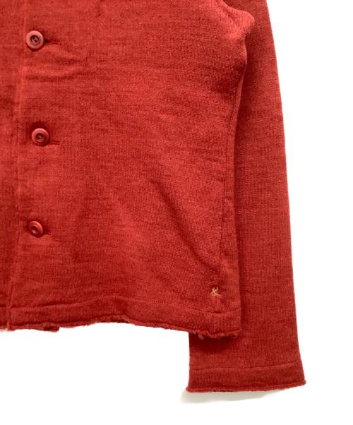 45rpm（45アールピーエム）45rpm (45アールピーエム) ニットジャケット レッド サイズ:2の古着・服飾アイテム