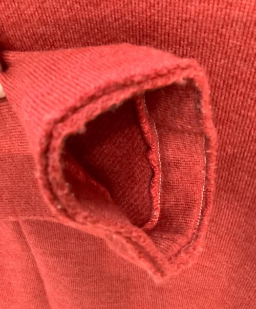 45rpm（45アールピーエム）45rpm (45アールピーエム) ニットジャケット レッド サイズ:2の古着・服飾アイテム