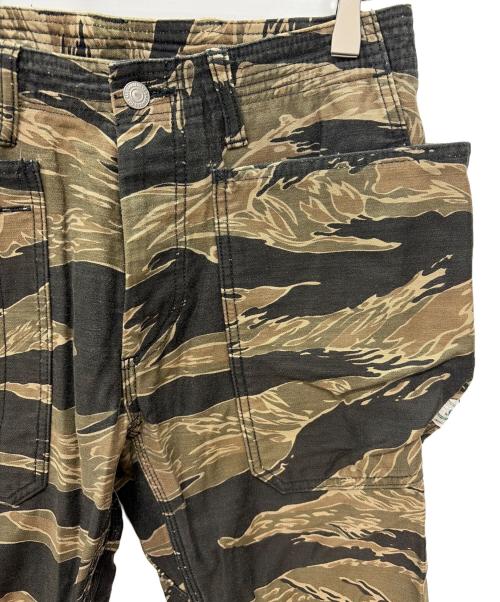 SASSAFRAS（ササフラス）SASSAFRAS (ササフラス) カーゴパンツ オリーブ サイズ:Mの古着・服飾アイテム