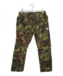 SASSAFRAS（ササフラス）の古着「カーゴパンツ」｜グリーン