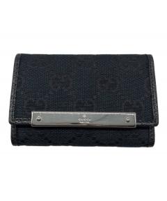未使用に近い✨グッチ　キーケース　レザー 中古・古着通販】GUCCI (グッチ) キーケース ブラック｜ブランド・古着