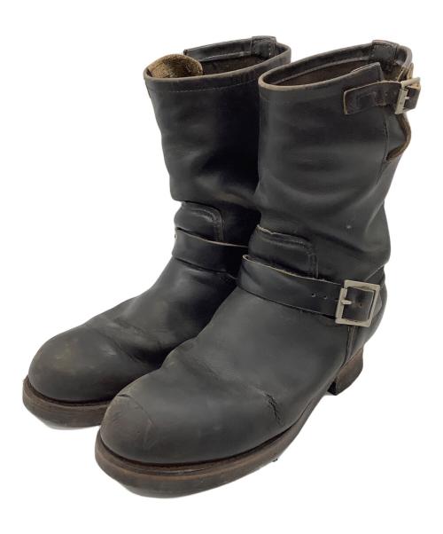 RED WING（レッドウィング）RED WING (レッドウィング) エンジニアブーツ ブラック サイズ:9の古着・服飾アイテム