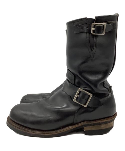 RED WING（レッドウィング）RED WING (レッドウィング) エンジニアブーツ ブラック サイズ:8 1/2の古着・服飾アイテム