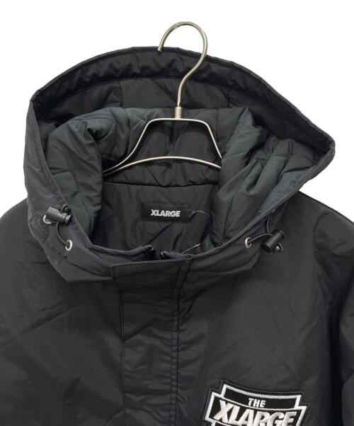 X-LARGE（エクストララージ）X-LARGE (エクストララージ) ナイロン パファー ジャケット ブラック サイズ:Lの古着・服飾アイテム