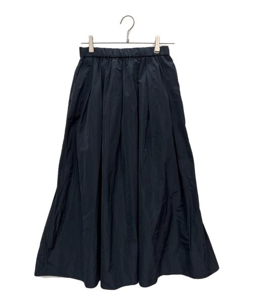 URBAN RESEARCH（アーバンリサーチ）URBAN RESEARCH (アーバンリサーチ) メモリータフタボリュームスカート ネイビー サイズ:SIZE 38の古着・服飾アイテム