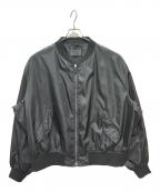 PRADAプラダ）の古着「Re-Nylon ボンバージャケットブルゾン」｜ブラック