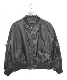 PRADA（プラダ）の古着「Re-Nylon ボンバージャケットブルゾン」｜ブラック