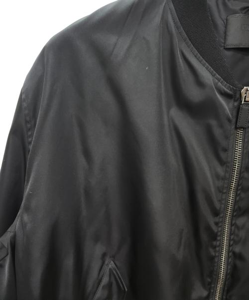 PRADA（プラダ）PRADA (プラダ) Re-Nylon ボンバージャケットブルゾン ブラック サイズ:XXXLの古着・服飾アイテム