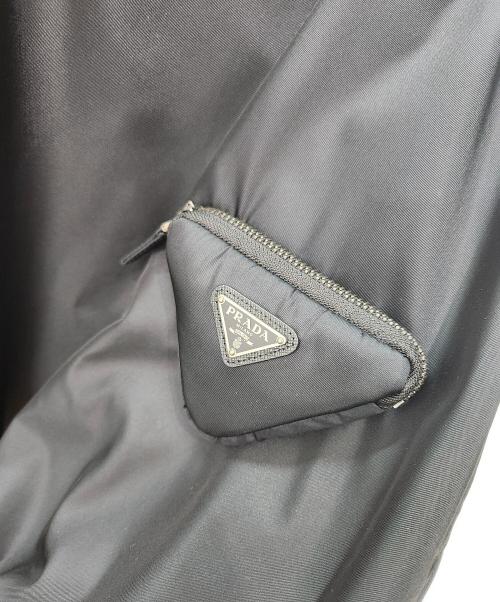 PRADA（プラダ）PRADA (プラダ) Re-Nylon ボンバージャケットブルゾン ブラック サイズ:XXXLの古着・服飾アイテム