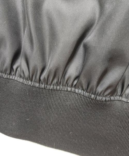 PRADA（プラダ）PRADA (プラダ) Re-Nylon ボンバージャケットブルゾン ブラック サイズ:XXXLの古着・服飾アイテム